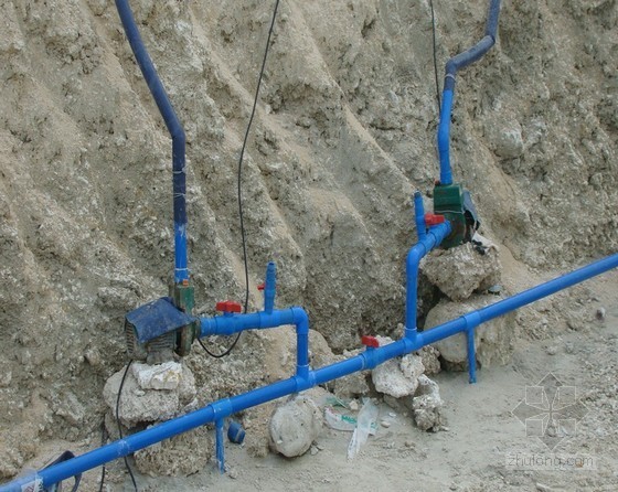 降水井和疏干井资料下载-临海条件下珊瑚岩地质三级轻型井点降水施工应用