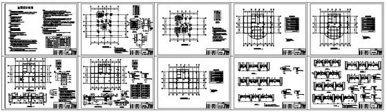 基础加固结构设计图资料下载-某县医院门诊综合楼加固工程结构设计图