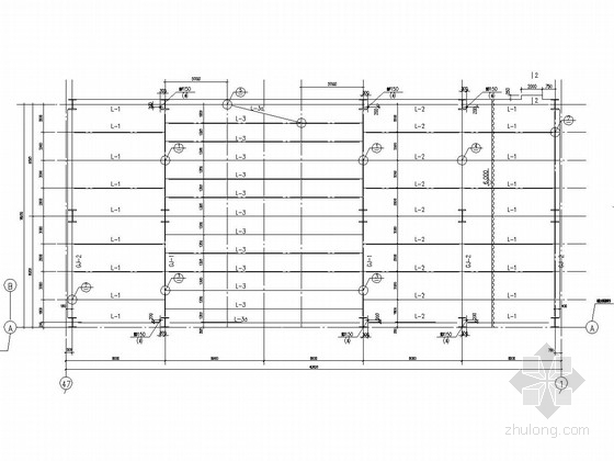 轻钢别墅屋面资料下载-钢框架结构轻钢别墅设计施工图