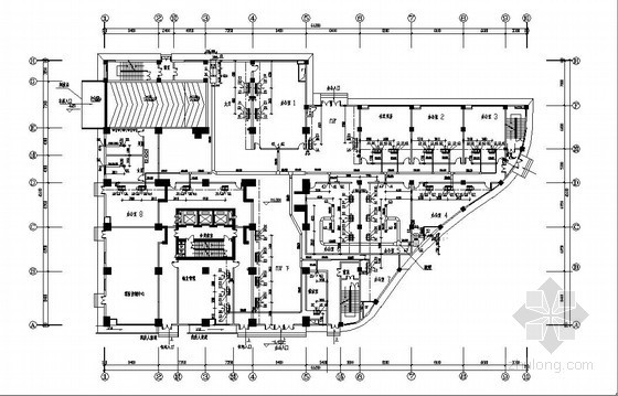 办公楼地源热泵设计图资料下载-小型办公楼暖通设计施工图（地源热泵）