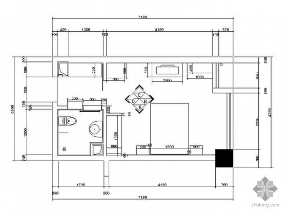 印度金奈套楼公寓楼资料下载-精致公寓楼设计装修图Ⅱ（四套）