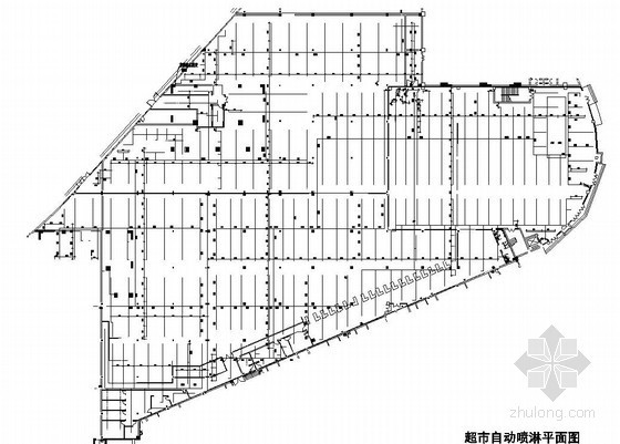 超市装饰电气资料下载-某超市消防电气图