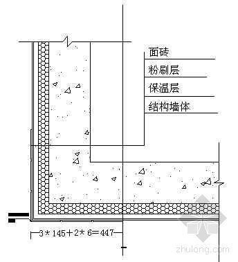 瓷砖阳角线护角设计资料下载-面砖阳角控制线