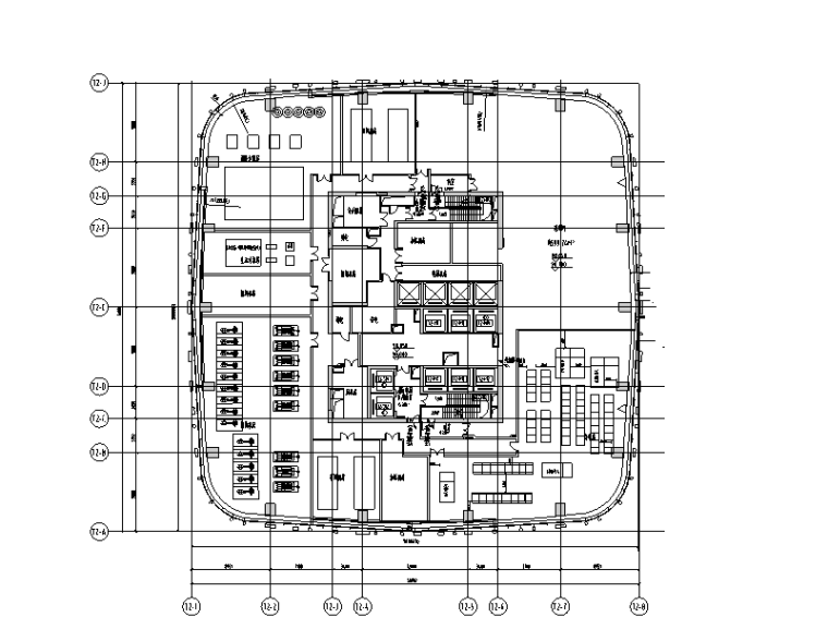 cad电气元件图块库资料下载-上海塔楼及地库电气施工图（附塔楼负荷计算书）