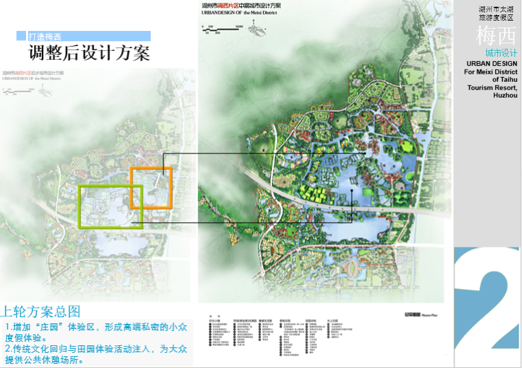 [浙江]湖州市太湖旅游度假区梅西片城市设计-设计方案