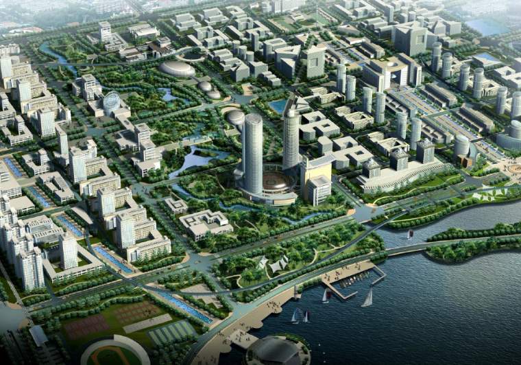 中心城区规划模型资料下载-[吉林]长春市南部中心城区发展规划设计方案文本