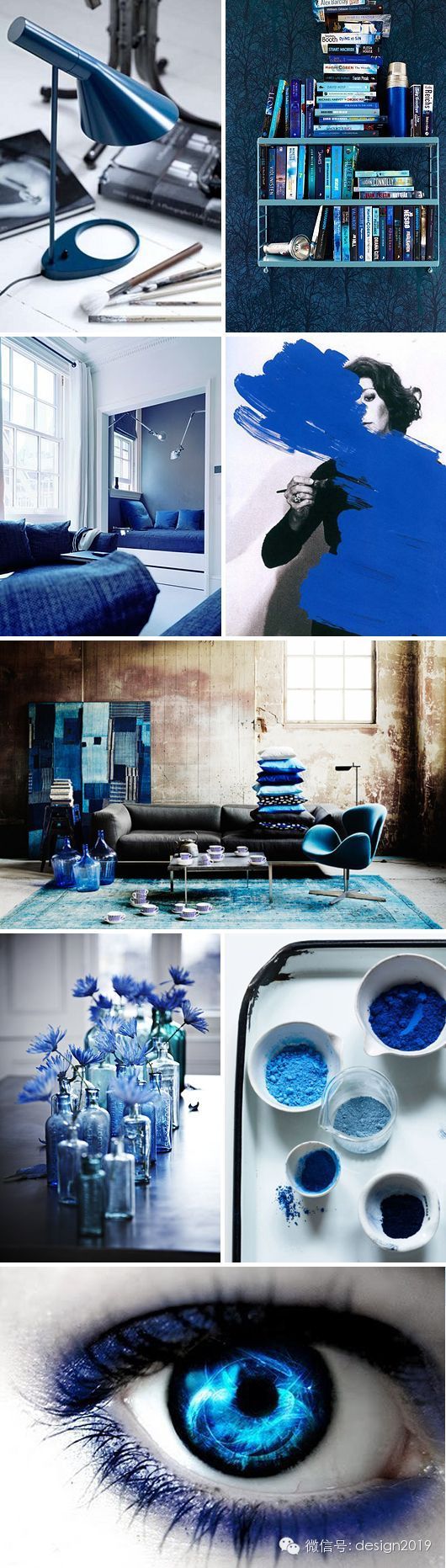 室内设计的色彩表现资料下载-[室内设计]蓝色艳遇