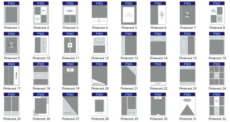 120个图文排版PSD模板（含：横版，竖版）1_2