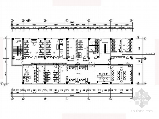 小区楼盘模型设计资料下载-[沈阳]现代自然惬意楼盘物业办公室设计装修图（含效果）