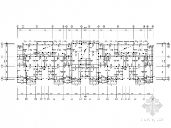 50平米公租房施工图资料下载-六层砌体公租房结构施工图