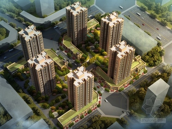安置区住宅设计文本资料下载-[重庆]现代风格高层住宅安置区规划设计方案文本（含CAD）