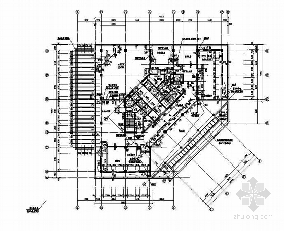 点式建筑户型平面图资料下载-十五层平面图(F10建筑施工图)