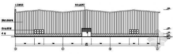 30米跨桁架厂房图纸下载资料下载-19米跨桁架式钢架施工图纸