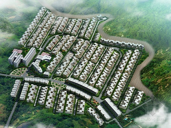 广西规划设计资料下载-[广西容县]某村镇住宅规划设计文本