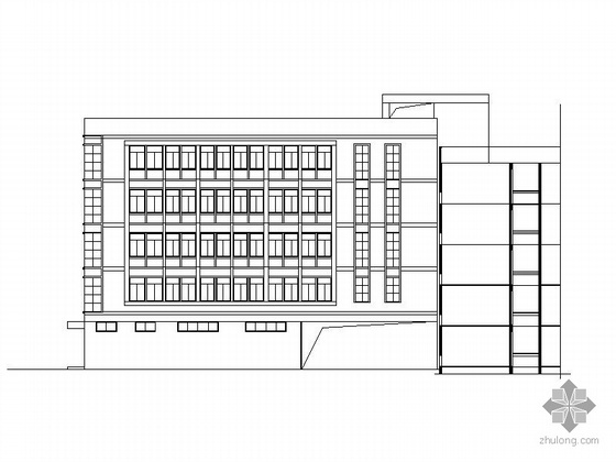 五层小学综合楼资料下载-[瑞安]某小学五层综合楼建筑施工图