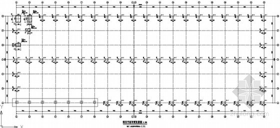 钢结构48米跨厂房资料下载-[浙江]某48米跨门式刚架厂房结构设计图