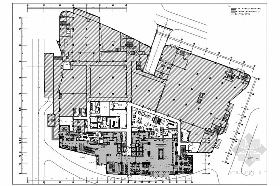 五星级厕所施工效果图资料下载-[湖南]中央商务区五星级商务酒店施工图（含效果图）