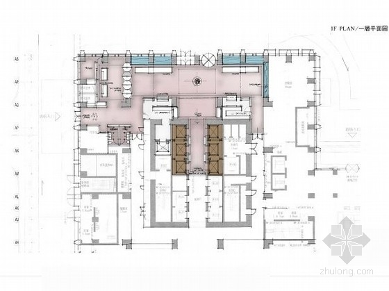 国际一流连锁品牌餐厅资料下载-[青岛]国际连锁品牌酒店典雅五星级酒店设计方案