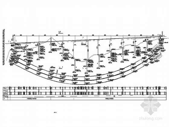 50m连续梁桥钢筋布置资料下载-4×50m预应力连续刚构箱梁桥施工图设计138张CAD