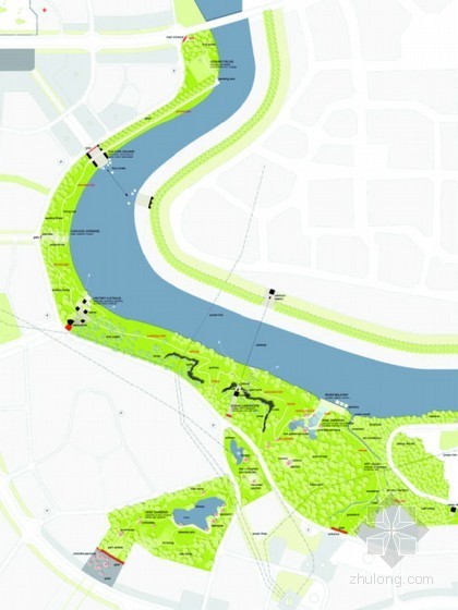 滨海码头景观概念设计资料下载-[泸州]公园景观概念设计