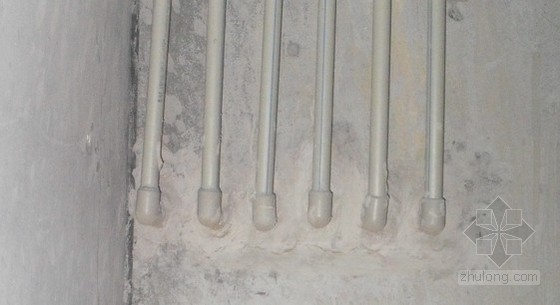 矩形排式防水套管制作施工工法-使用本工法的管道安装 