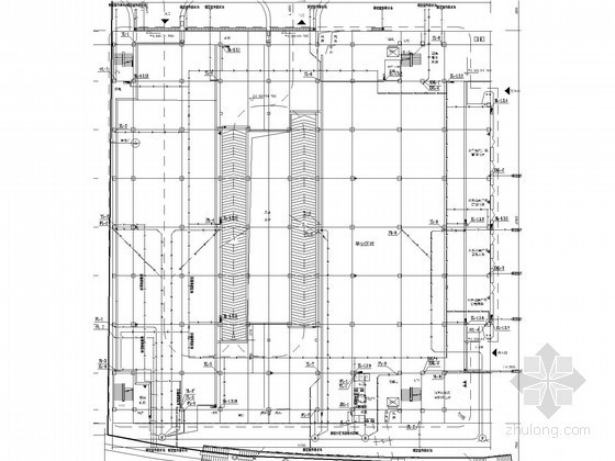 电动型排烟天窗施工图资料下载-停车房给排水消防施工图（S型气溶胶灭火 虹吸雨水）