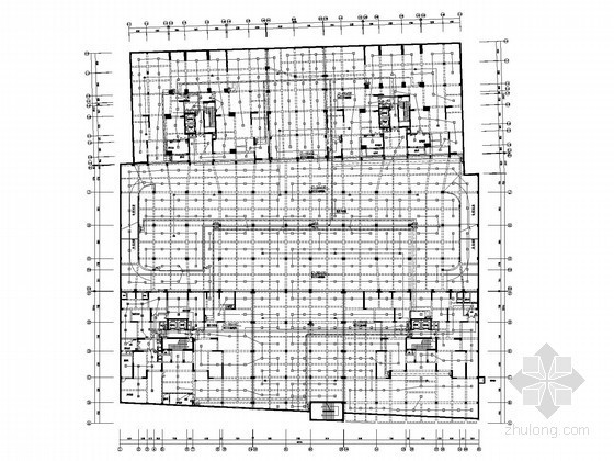 防雷装置大样图资料下载-[广东]一类商住楼全套电气施工图96张（99.75米，裙房）