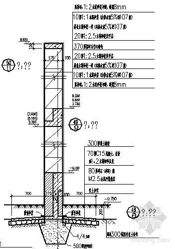 弧形墙体墙体资料下载-墙体1