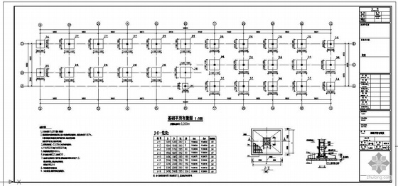 钢结构设计规范自行车棚资料下载-某自行车棚结构设计图