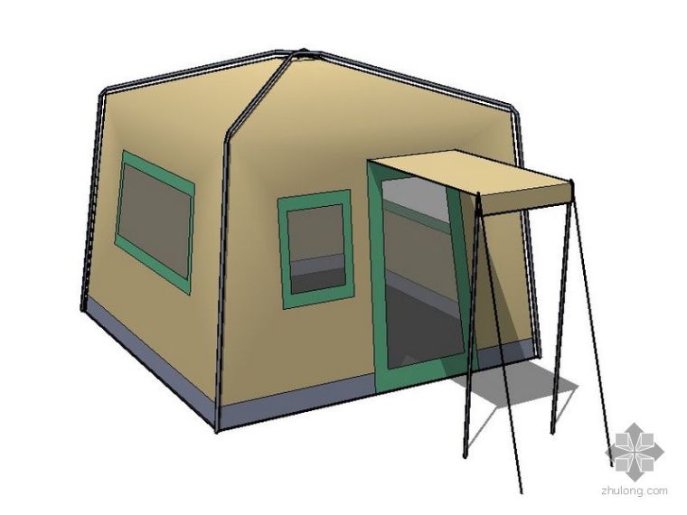 查塔努加户外运动中心资料下载-帐篷