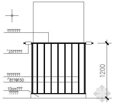 公路安全防护设计投标资料下载-电梯门洞处安全防护