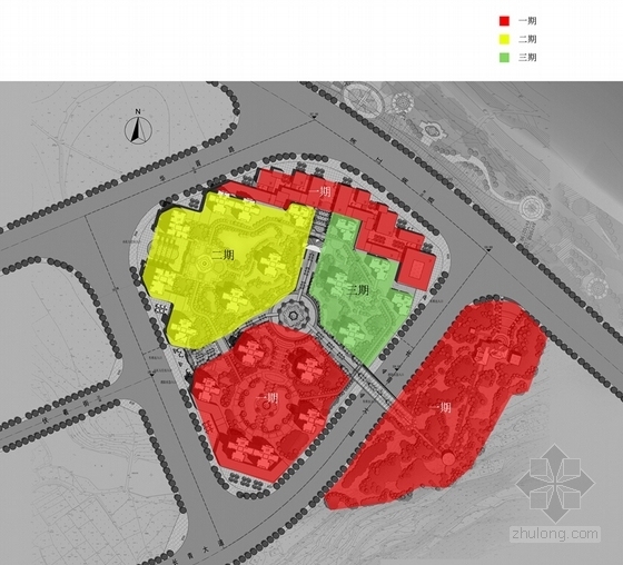 [四川]滨江CBD新区中高档符合多元住宅区建筑设计方案文本-滨江CBD新区中高档符合多元住宅区分析图