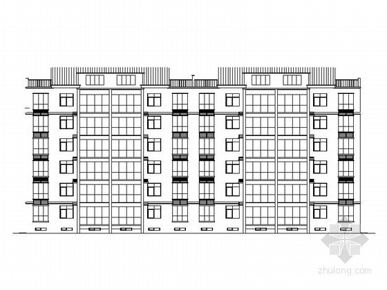 6层单元式住宅设计图资料下载-[济源]某六层单元式住宅建筑施工图