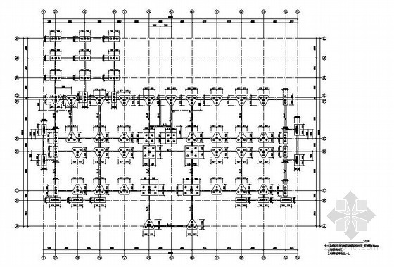 欧式坡屋面办公楼资料下载-江苏某坡屋面办公楼结构设计图