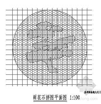 小品详细cad资料下载-青石板园路小品详图