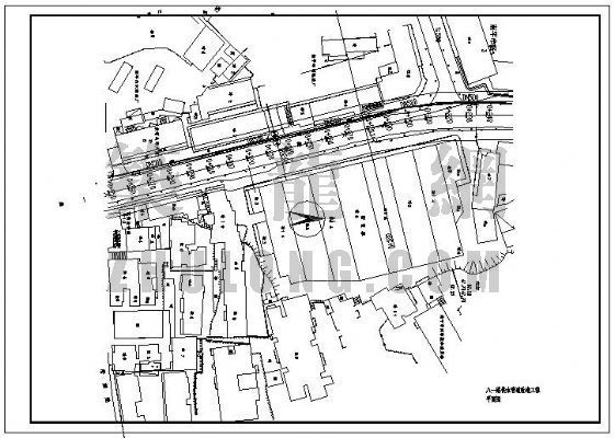 市政供水管道施工方案资料下载-八一路供水管道改造图