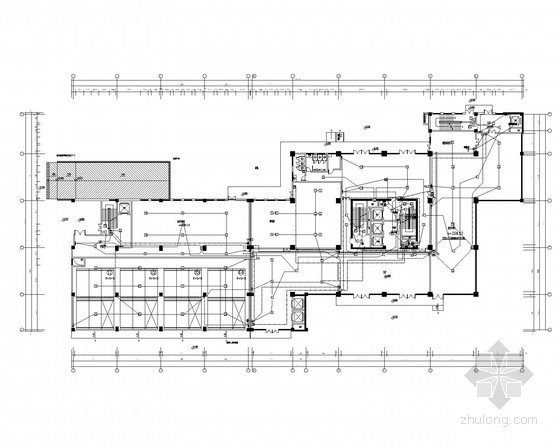 科技农业展示基地资料下载- [江苏]科技研发产业基地办公楼强弱电施工图（新火规 甲级设计院）