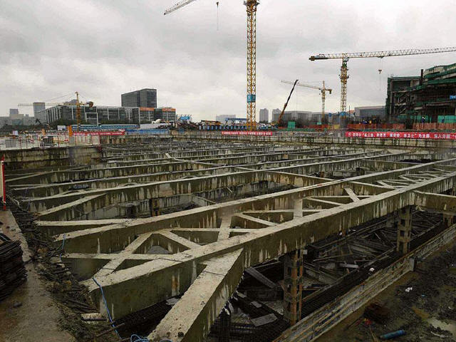 珠三角城际铁路图资料下载-国内城际铁路最大在建地下车站“东平新城车站”进展顺利