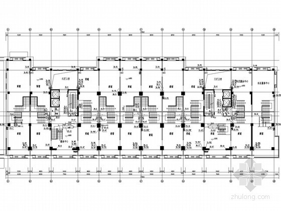 商业综合楼CAD图下载资料下载-[河南]高层商业综合楼给排水消防施工图