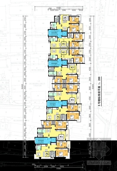 [浙江]现代风格住宅小区规划设计方案文本（含CAD总图）-现代风格住宅小区规划设计方案立面图