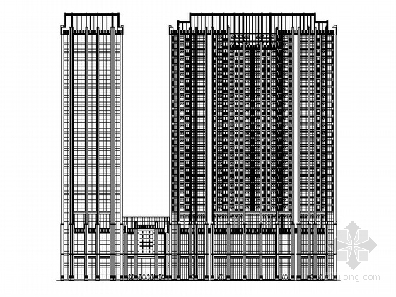 田园综合体设计图资料下载-高层城市综合体建筑方案设计图