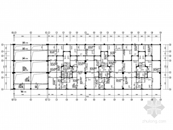 16层住宅结构dwg资料下载-16层框架剪力墙住宅结构施工图