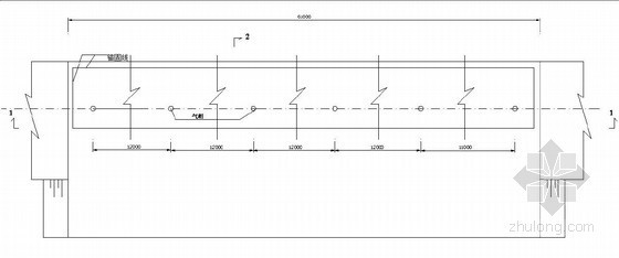 [江西]小型水电站工程可行性研究报告（含CAD图74张）-充气式橡胶坝设计图 