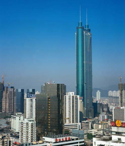 香港环球贸易广场资料下载-超高层施工技术综述