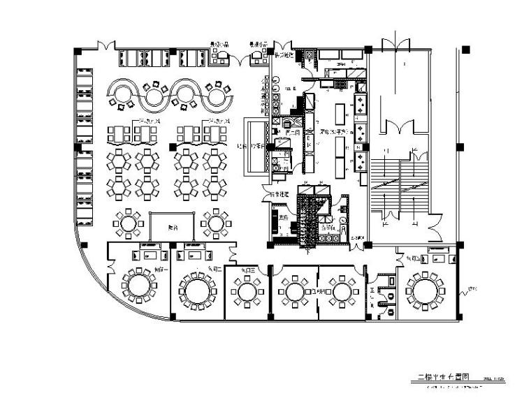餐饮空间CAD含效果图资料下载-[江西]某著名品牌餐饮空间设计施工图（含效果图）