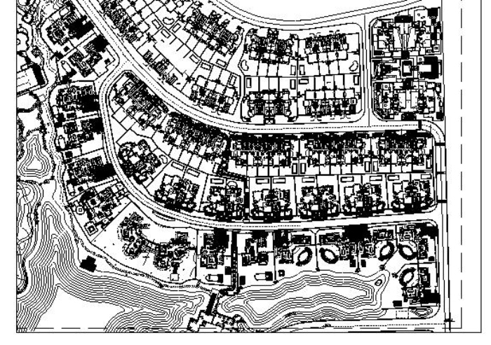 [四川]生态花园城居住区全套景观设计施工图（赠实景图）-8