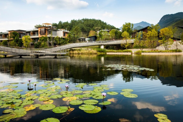 万科长阳联排别墅资料下载-福州万科住宅景观