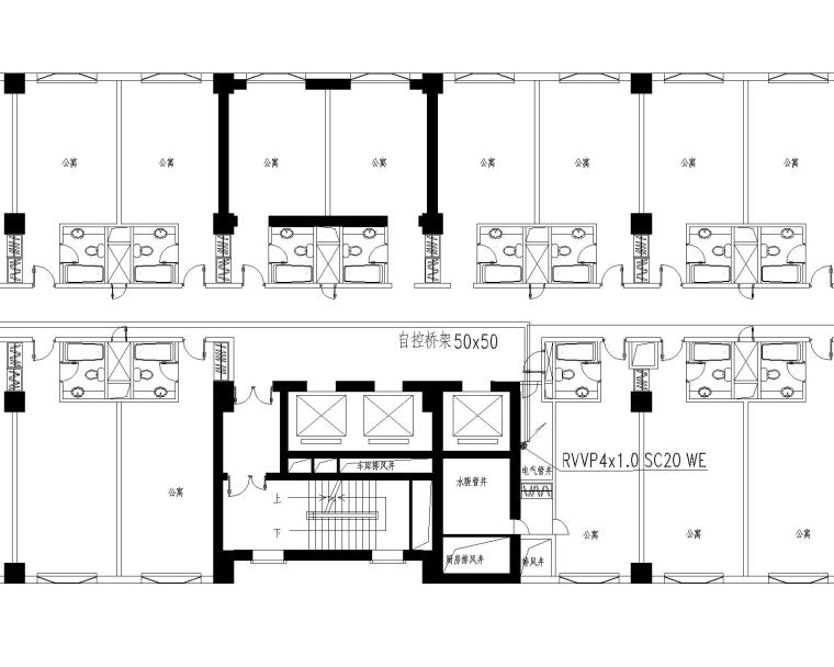 新中关写字楼出租资料下载-[河南]某建筑综合体弱电智能化集成系统图纸