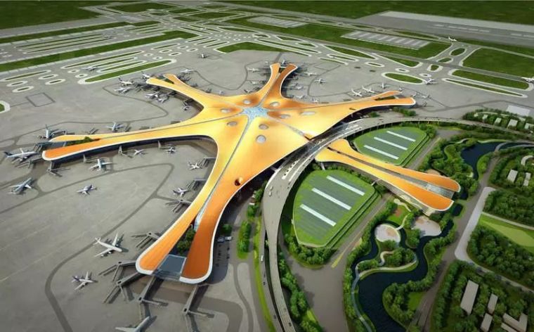 科幻堪比外星人基地——全球最大机场，北京新机场_4