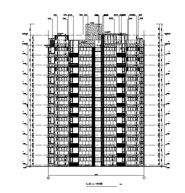 建筑专业审图资料下载-[海南]高层全专业审图后住宅建筑施工图（含全专业及车库）